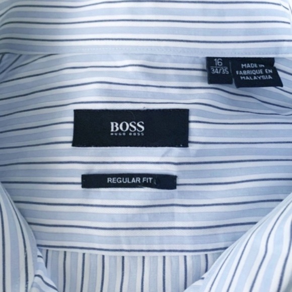 Hugo Boss Men’s Regular Fit Button Down Shirt - Picture 4 of 5